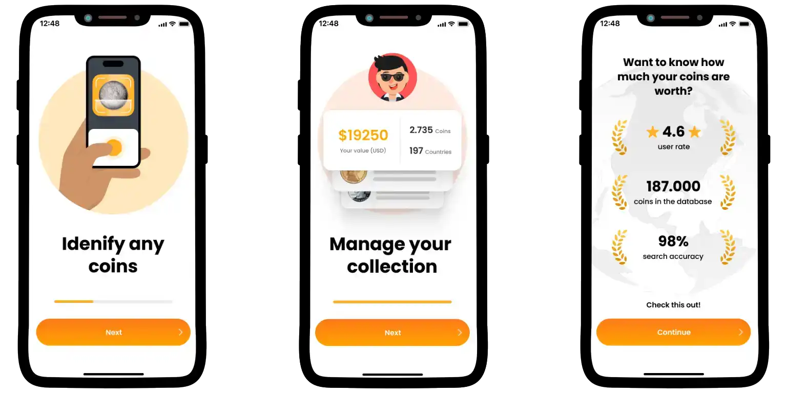 Coin ID Scanner benefits.